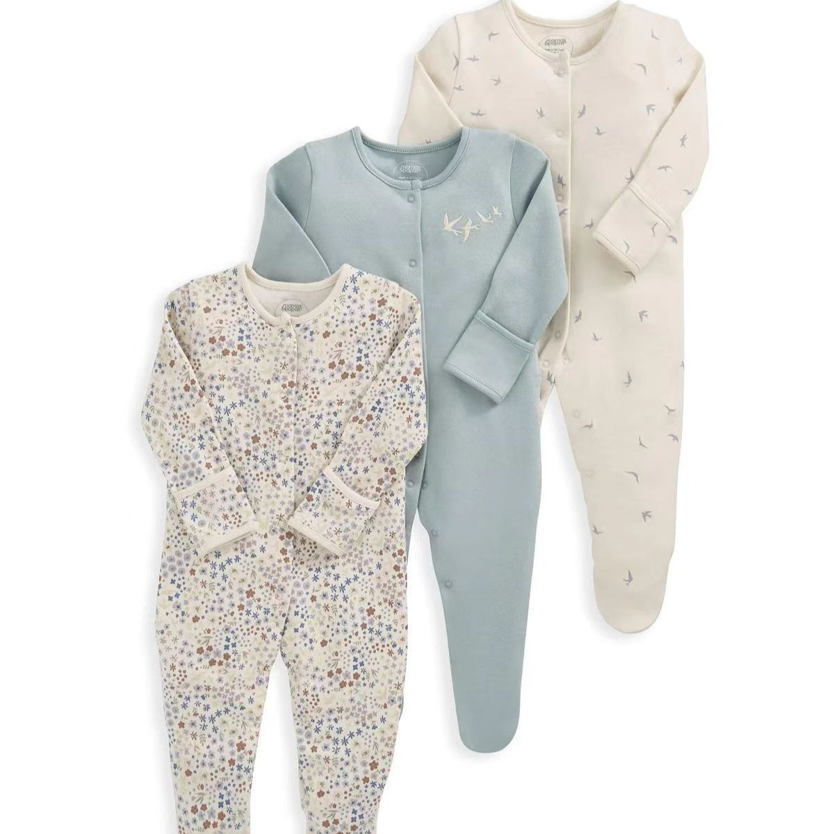 Spring And Autumn Baby Jumpsuits - Enfance-Heureuse