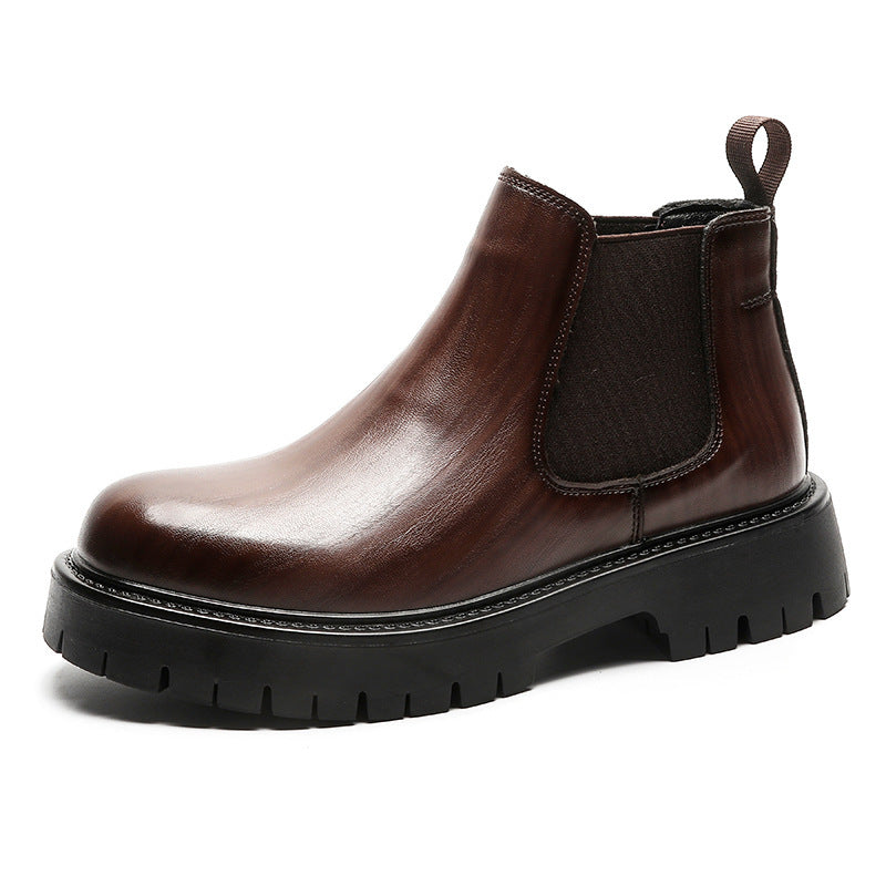 Summer Versatile New Round Toe Martin Boots - Enfance-Heureuse