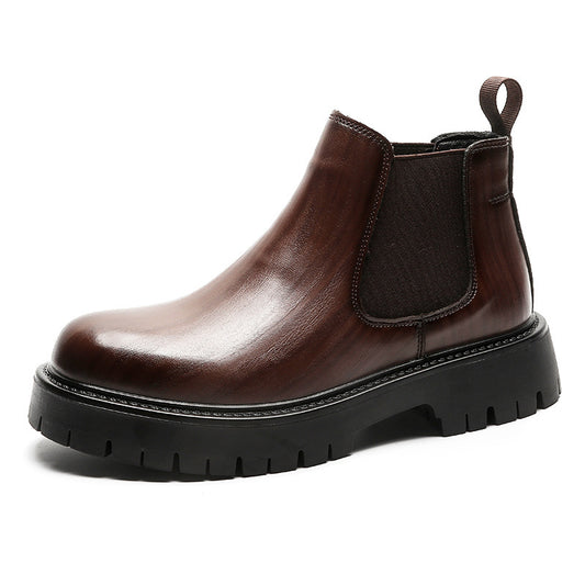 Summer Versatile New Round Toe Martin Boots - Enfance-Heureuse