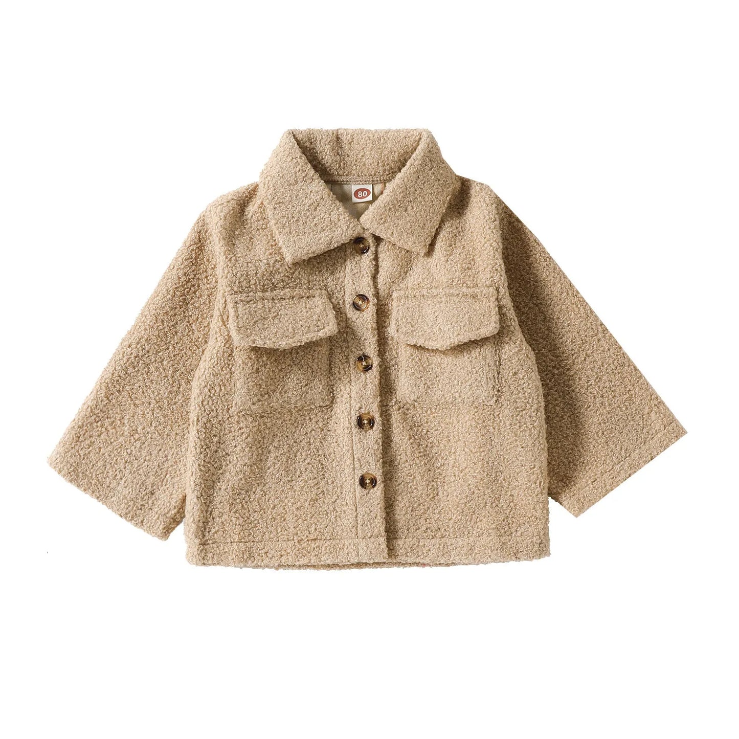 Autumn New Plush Plaid Reversible Coat - Enfance-Heureuse