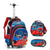 Three-piece Trolley Bag For Primary School Students - Enfance-Heureuse