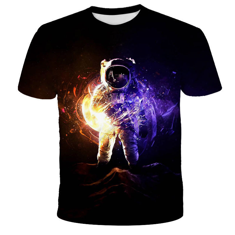 T-shirt astronaute à impression numérique
