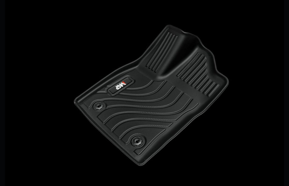 All-Weather TPE Front And Rear Row Floor Liners Floor Mats Fit For Toyota Tundra CrewMax Cab 2022-2025, Custom Fit Tundra Car Mats - Enfance-Heureuse