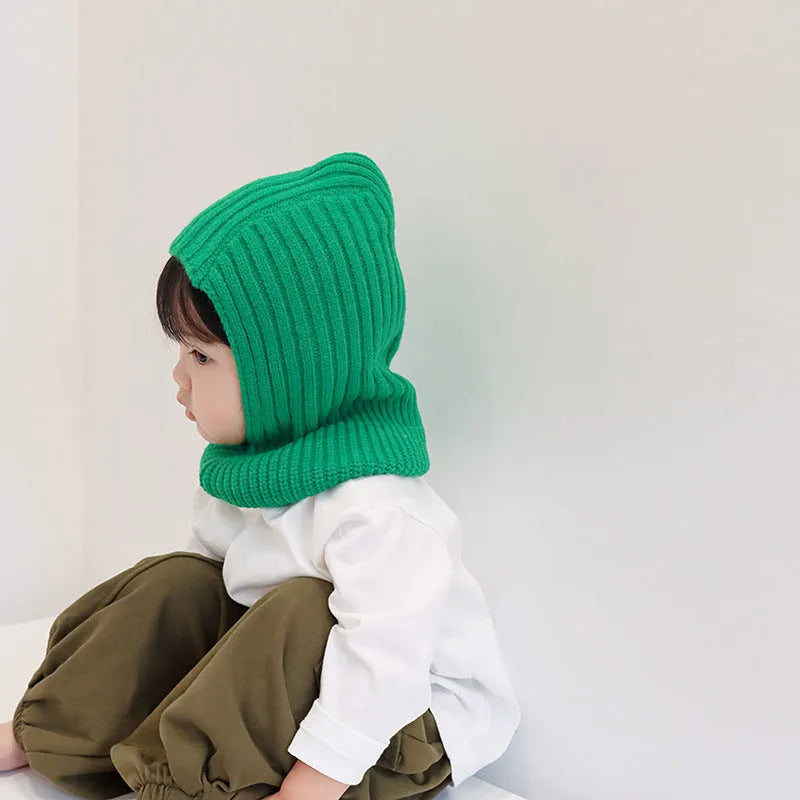 Children's Woolen Cap Autumn And Winter - Enfance-Heureuse