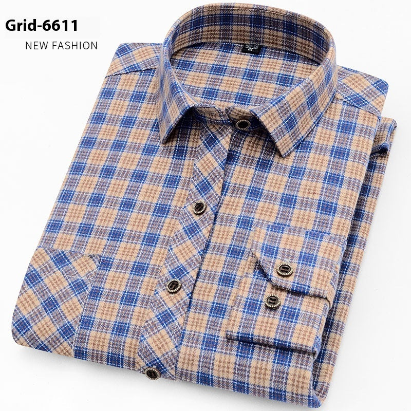Fashionable All-matching Jacket Shirt Men's Clothing - Enfance-Heureuse