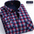 Thickened Velvet Padded Shirt Thermal Plaid - Enfance-Heureuse