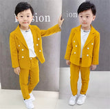 Children's Boys Fashion Simple Catwalk Suit - Enfance-Heureuse