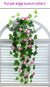Simulation Plant Morning Glory Ratten For Wall Hanging Decoration - Enfance-Heureuse