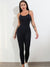 Womens Sexy Unitard One Piece Jumpsuit Spaghetti Strap Tummy Control Rompers Sleeveless Bodysuits Outfits - Enfance-Heureuse