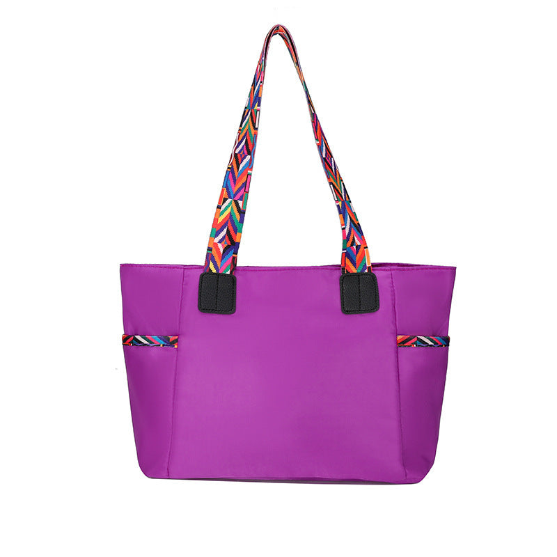 Women's Oxford Cloth Bag Portable And Fashion Shoulder Bag - Enfance-Heureuse