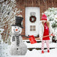 LED Christmas Snowman Decoration Light Collapsible Battery Operated - Enfance-Heureuse