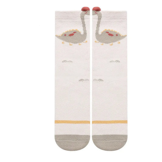 Three-dimensional Baby Over The Knee Socks Without Heels For Infants And Toddlers - Enfance-Heureuse