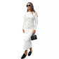 French Retro Slim Fit Slimming Knitted Long-sleeved Dress