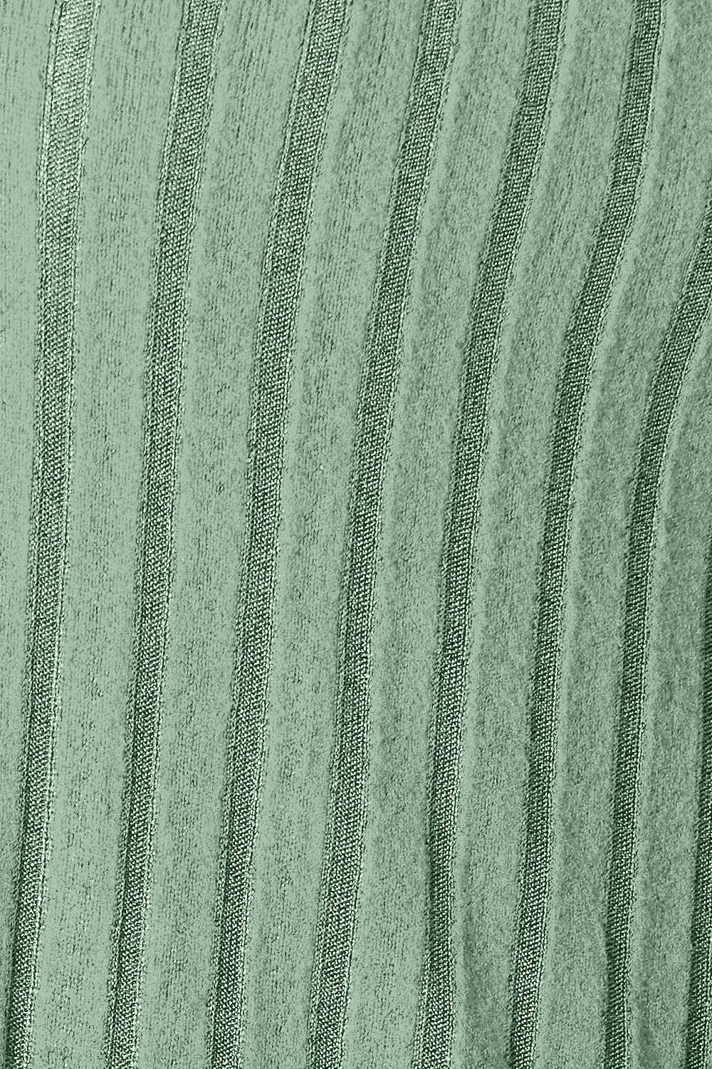 Cardigan côtelé ouvert sur le devant avec poches Basic Bae