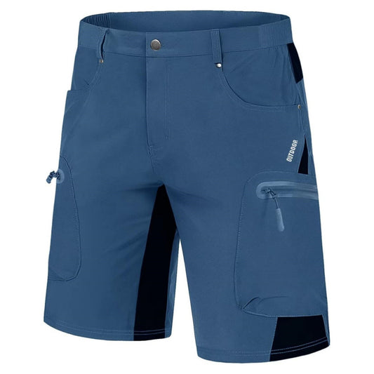 Men's Outdoor Mountaineering Shorts Multi-pocket Casual Cargo Shorts - Enfance-Heureuse