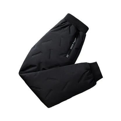 Pantalon polaire épais et résistant au froid pour garçon, chaud et pieds regroupés