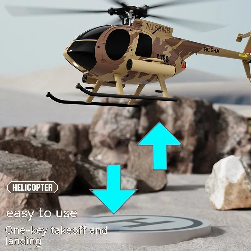 Remote Control Helicopter C189 Double Brushless Four Channels - Enfance-Heureuse