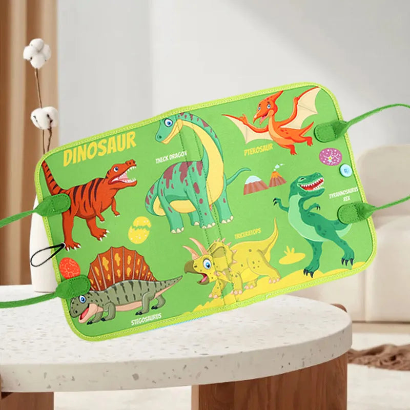 Felt Learning Board Early Education Children - Enfance-Heureuse