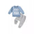 Children's Printing Letter Pullover Sweatshirt Suit - Enfance-Heureuse