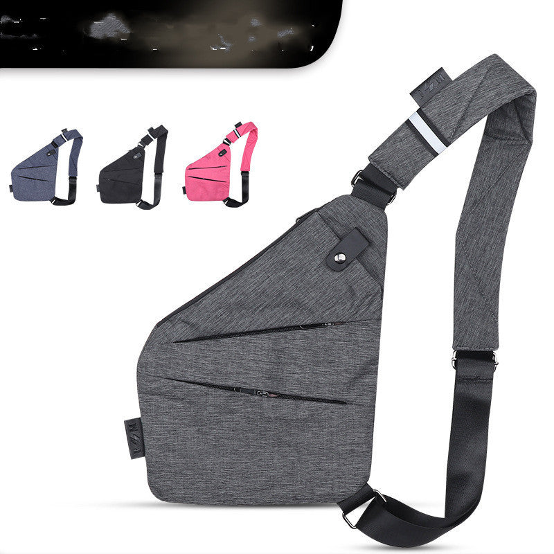 New Mens Digital Storage Gun Bag Diagonal Outdoor Sports Waist Bag - Enfance-Heureuse