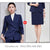 Long Sleeve Small Suit Collar Coat Women's Shirt Pants Suit - Enfance-Heureuse