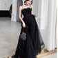 Black Evening Dress Temperamental Minority High-end - Enfance-Heureuse