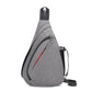 New mens close-fitting simple chest bag, leisure sports digital storage bag, multi-function messenger bag, one dropshipping - Enfance-Heureuse