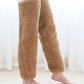 Over Knee High Fuzzy Long Socks Winter Warm Cold Leg Knee Joint Cold-proof Stockings Home Floor Sleeping Socks - Enfance-Heureuse