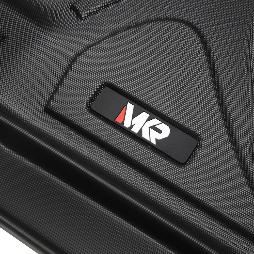 All Weather Floor Mats For Chevy Silverado GMC Sierra 1500 2019-2025, 2020-2025 SLV SRA 2500 3500 HD Crew Cab, With Rear Under-Seat Storage - Enfance-Heureuse