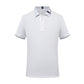 Breathable Refreshing Fashion Letter Short Sleeve Lapel Polo Shirt - Enfance-Heureuse