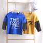Children's Long-sleeved T-shirt Cotton Single Top - Enfance-Heureuse