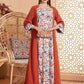 Elegant Floral Print Long Sleeved Abaya Robe Dress - Enfance-Heureuse