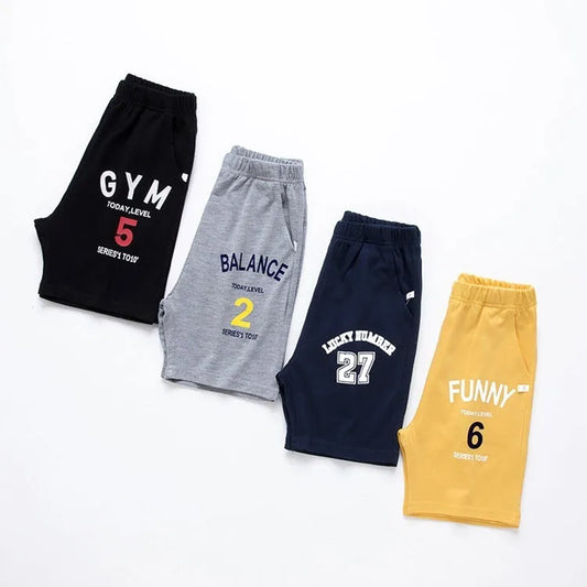 Big Children's School Pants Children's Casual Sports Shorts - Enfance-Heureuse
