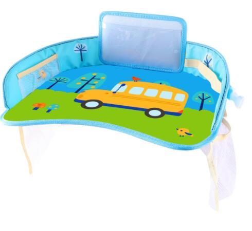 Children's toys storage waterproof table pouch car storage table dining table tray waterproof toy table - Enfance-Heureuse