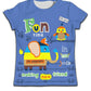Children Boy T-shirt Clothes Casual Soft T-shirt Cute Cat Cartoon Pattern - Enfance-Heureuse