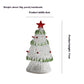 Christmas Gift Colored Glaze Christmas Tree Crafts Small Ornaments - Enfance-Heureuse