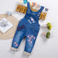 Kids Strap Jeans For Boys And Girls - Enfance-Heureuse