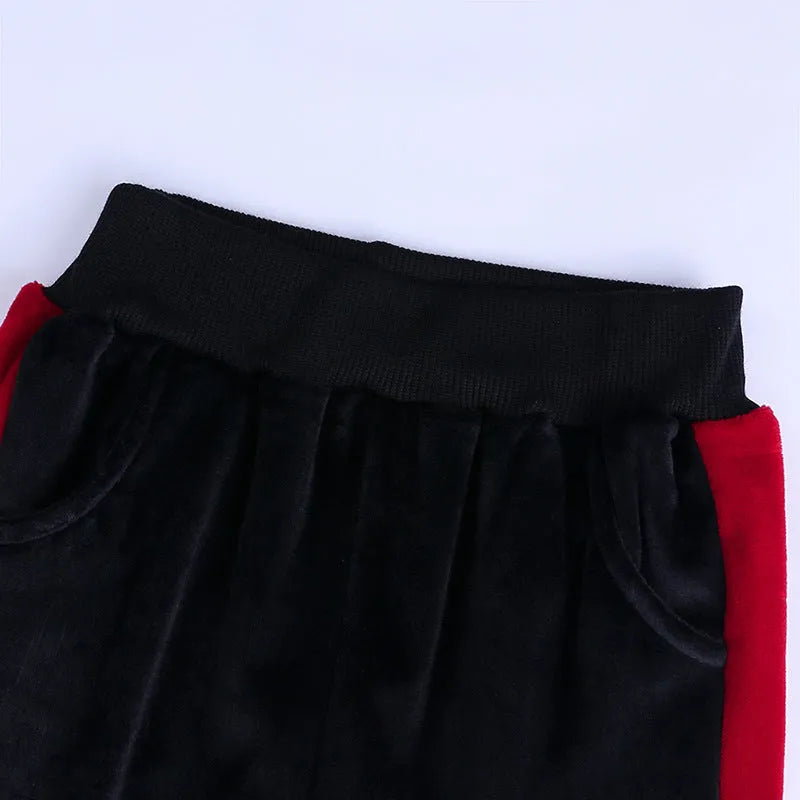 Costume de sport deux pièces à manches longues pour filles - Enfance-Heureuse