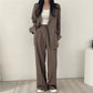 Korean Style Casual Suit Set Women - Enfance-Heureuse