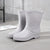 Rain Boots Women's Fashion Style Outer Wear Mid-tube Water Shoes - Enfance-Heureuse