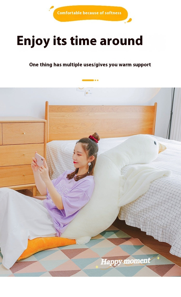 Cute Big White Geese Pillow Plush Toy - Enfance-Heureuse