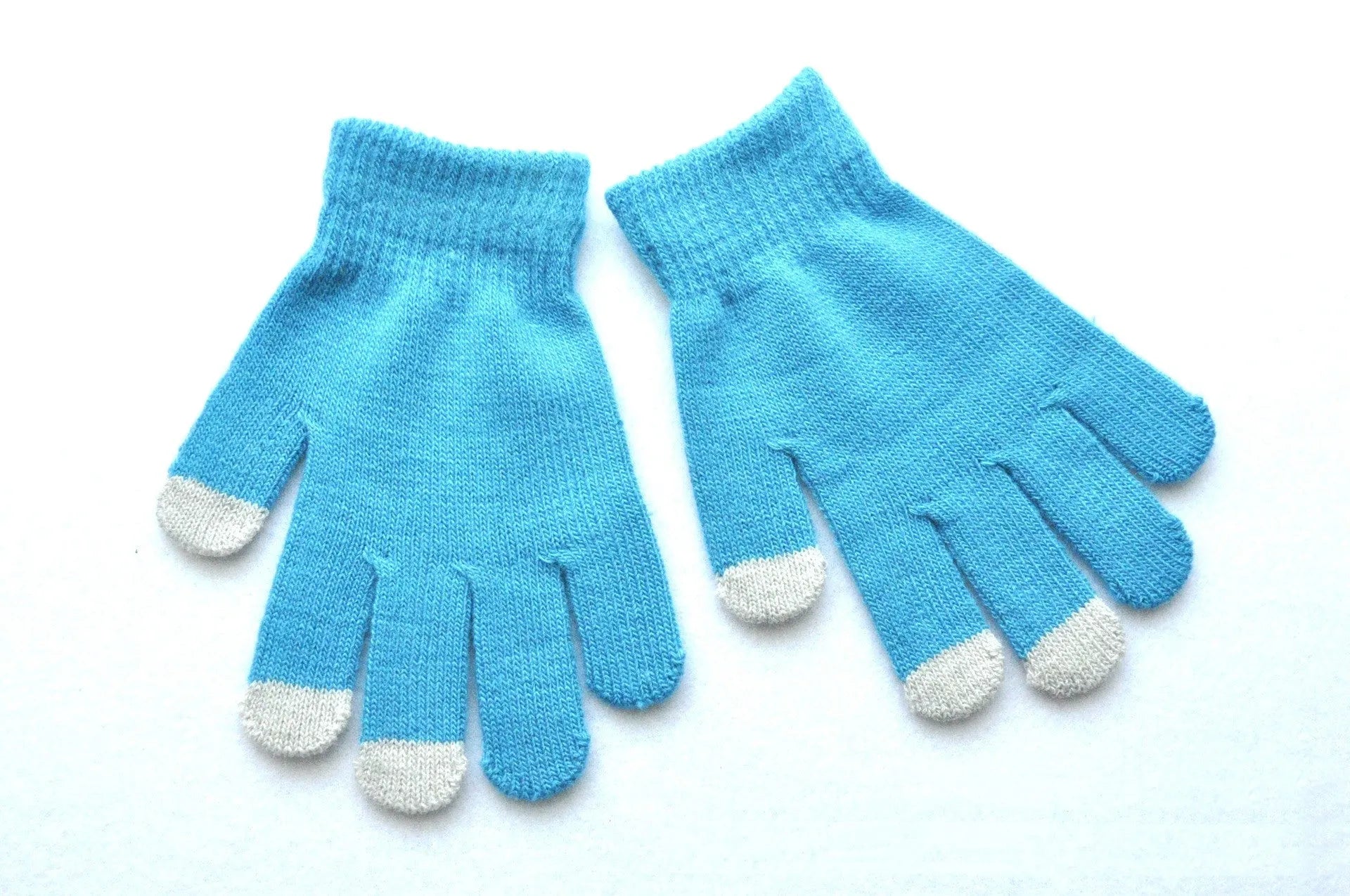 Children's Touch Screen Cold And Warm Knitted Gloves - Enfance-Heureuse