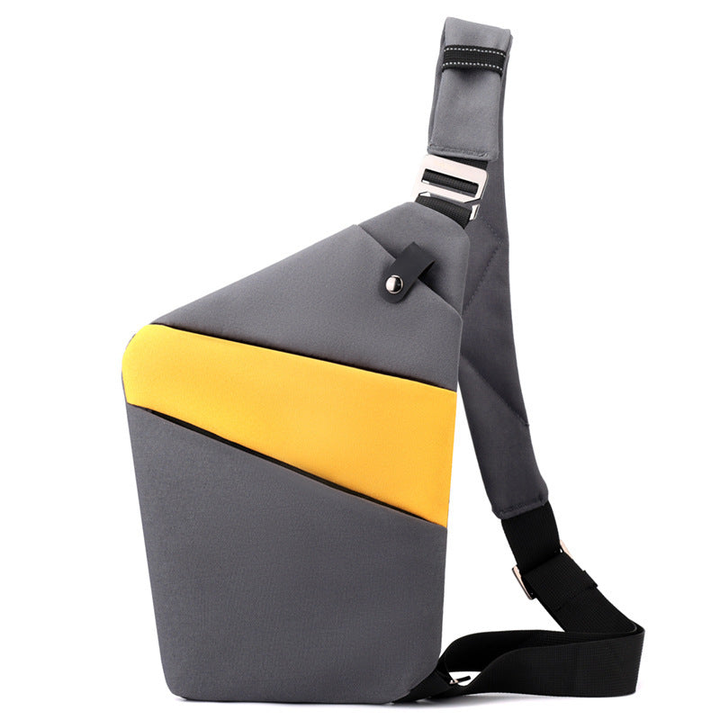 Canvas Chest Bags For Men And Women Across One Shoulder - Enfance-Heureuse