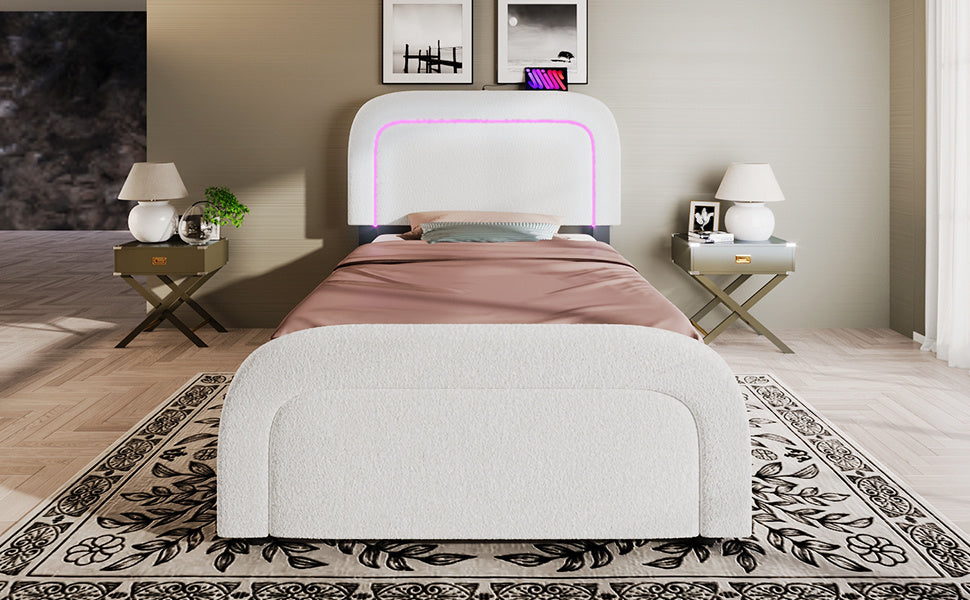 The Wooden Bed Frame Has A Mattress Size 90cmx200cm - Enfance-Heureuse