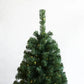 Pre-Installed Illuminated Christmas Tree 6 Foot Faux Hinged Christmas Tree With Foldable Stand - Enfance-Heureuse