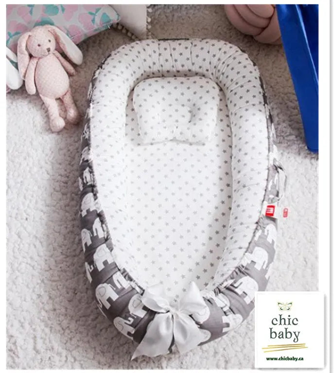 Bébé Amovible Et Lavable Lit Berceau Berceau Portable Voyage Lit Pour Enfants Infantile Enfants Coton Berceau - Enfance-Heureuse