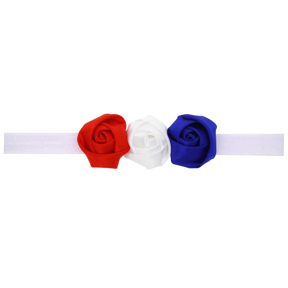 Bandeau à rayures roses pour enfants