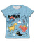 Children Boy T-shirt Clothes Casual Soft T-shirt Cute Cat Cartoon Pattern - Enfance-Heureuse