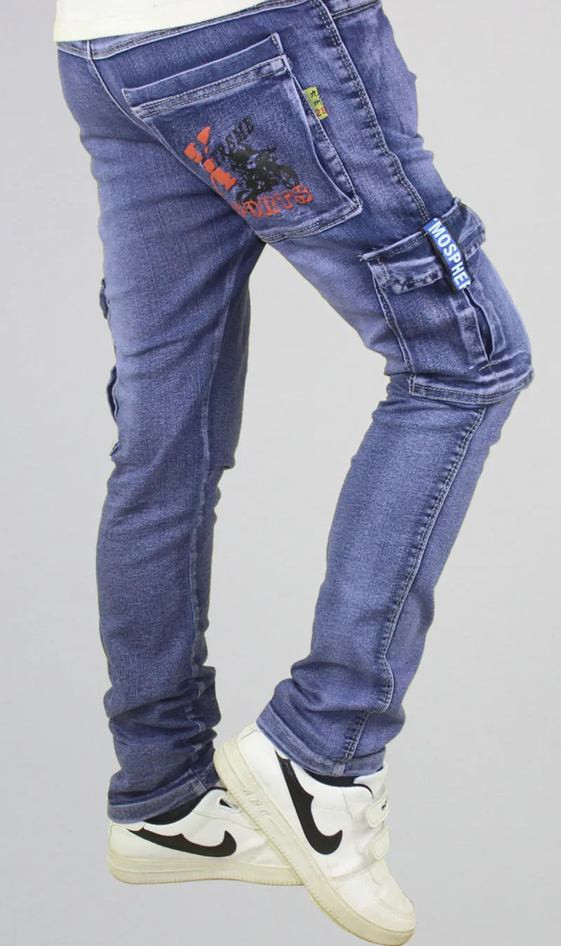 CUHK Children's Autumn Clothes Boy Western Style Trousers Casual - Enfance-Heureuse