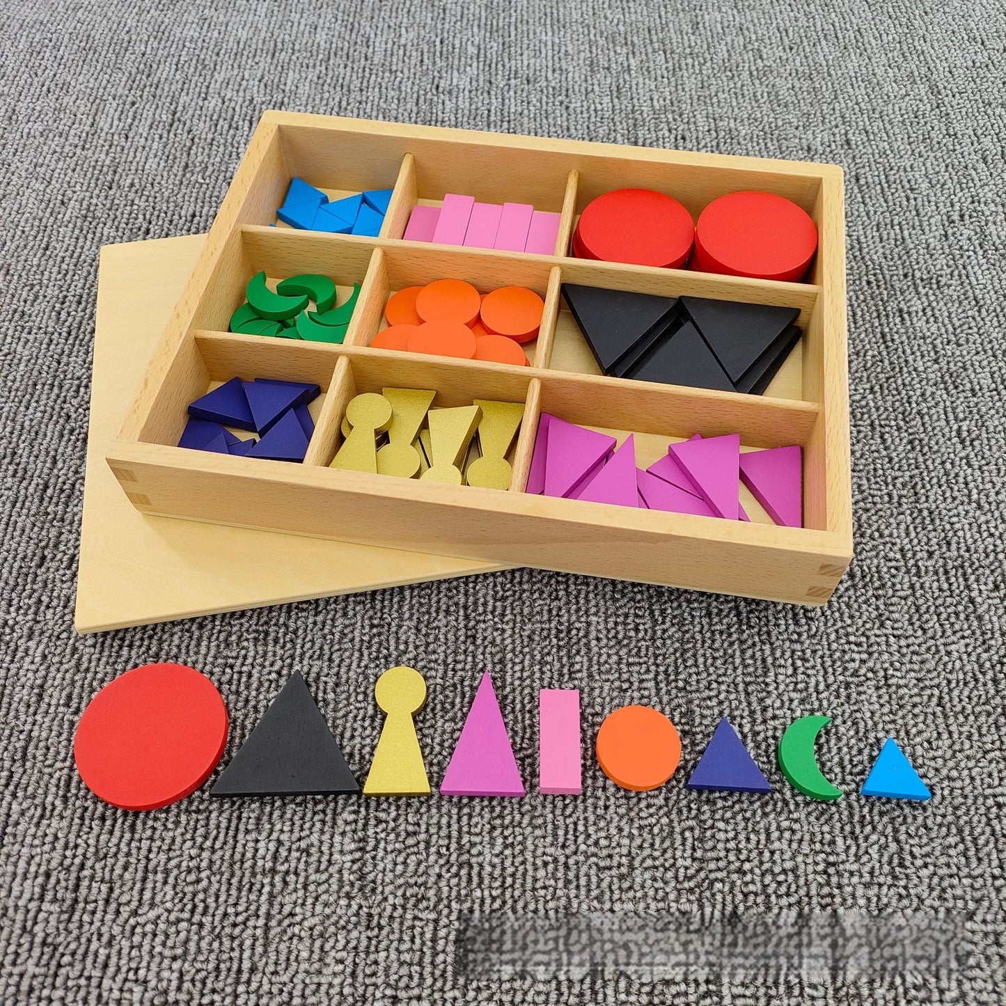 Montessori Teaching Aids Symbolic Language Series Educational Toys